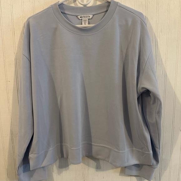 Athleta, Seasoft Rib Crewneck Sweatshirt - Picture 2 of 5